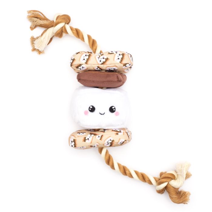 The Worthy Dog Toy - S'mores Rope